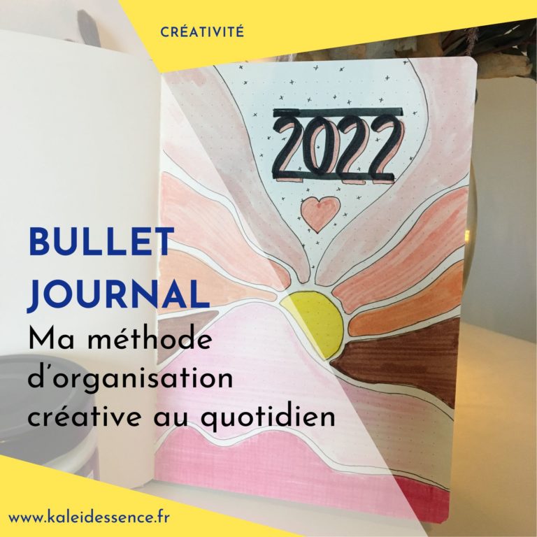 Montage photo Bullet Journal coloré : la méthode d'organisation créative au quotidien.